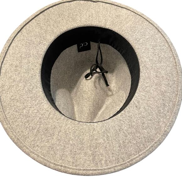 C.C Hitch Knot Trim Vegan Fabric Panama Hat One Size - Picture 7 of 10